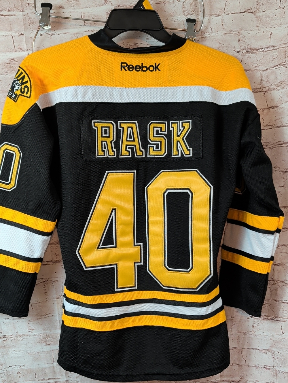 Reebok Boston Bruins Hockey Jersey Tuukka Rask 40 Small - Picture 6 of 8